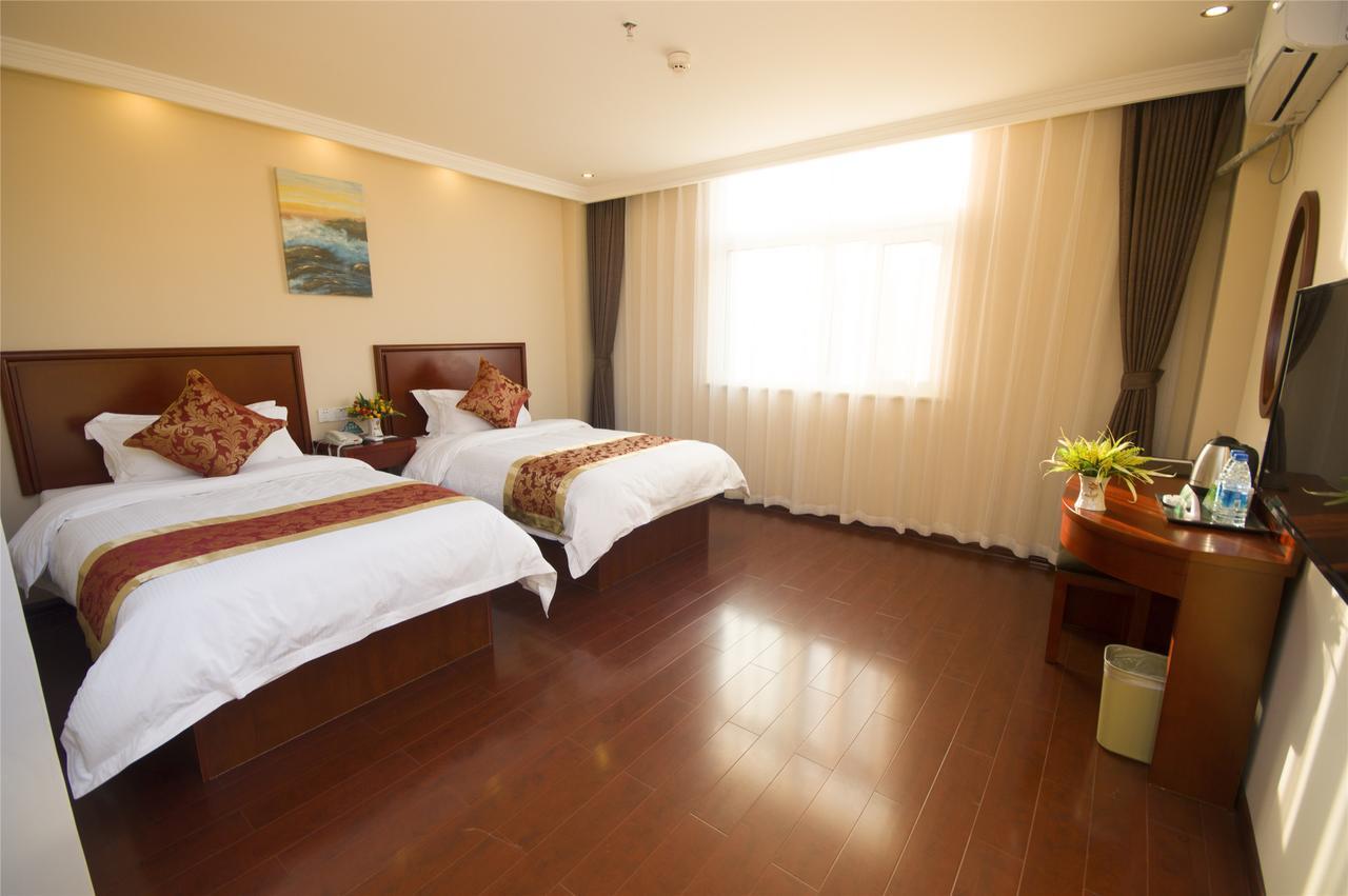 Greentree Inn Shandong Qingdao Development District Sdust Express Hotel מראה חיצוני תמונה