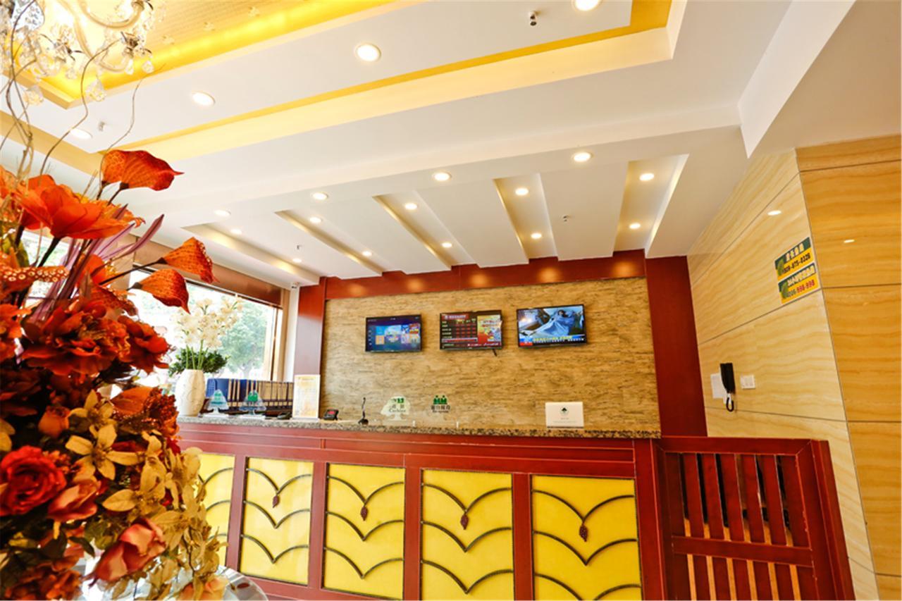 Greentree Inn Shandong Qingdao Development District Sdust Express Hotel מראה חיצוני תמונה